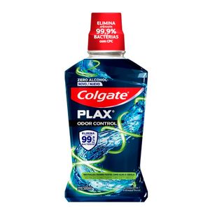 Enxaguante Bucal Colgate Plax Zero Álcool Odor Control 500ml