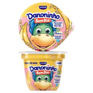 Iogurte Integral Danoninho Bom Dia Banana c/ Aveia Pote 90g