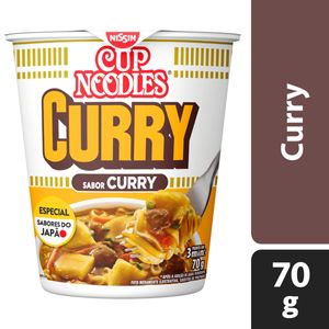 Macarrão Instatâneo Cup Noodles Curry Copo 70g