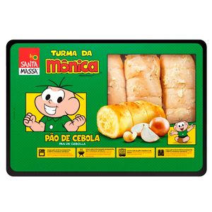 Pão de Cebola Santa Massa Turma da Mônica Tradicional Resfriado 400g