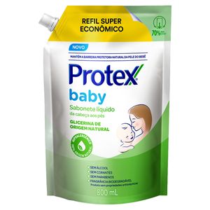 Sabonete Líquido Para Bebês Protex Baby Glicerina Natural 800ml