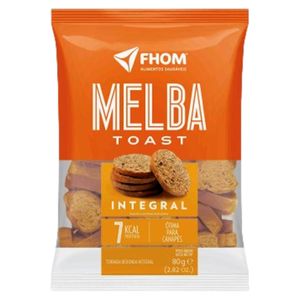 Torrada Melba Fhom Toast Integral 80g