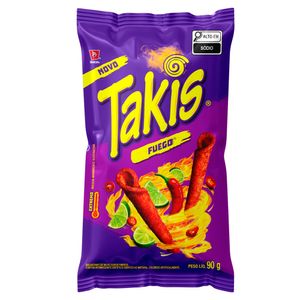 Salgadinho Takis Extremo Fuego Pimenta 90g