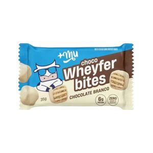 Choco Wheyfer Bites +Mu Zero Açúcar Chocolate Branco 35g