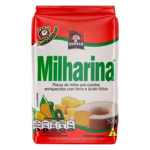 Flocos de Milho Pré-Cozido Quaker Milharina 500g