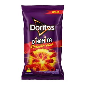 Salgadinho Doritos Dinamita FlaminHot Carne Defumada Picante 60g