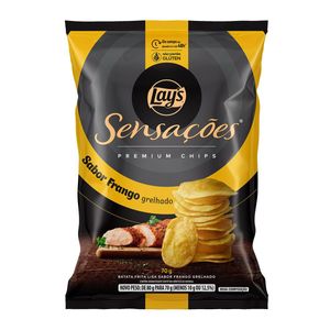 Batata Frita Lisa Lays Sensações Premium Frango Grelhado 70g