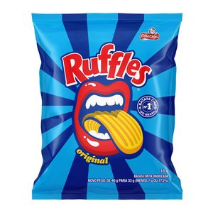 Batata Frita Ondulada Elma Chips Ruffles Original 33g