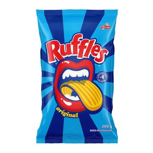 Batata Frita Ondulada Elma Chips Ruffles Original 200g