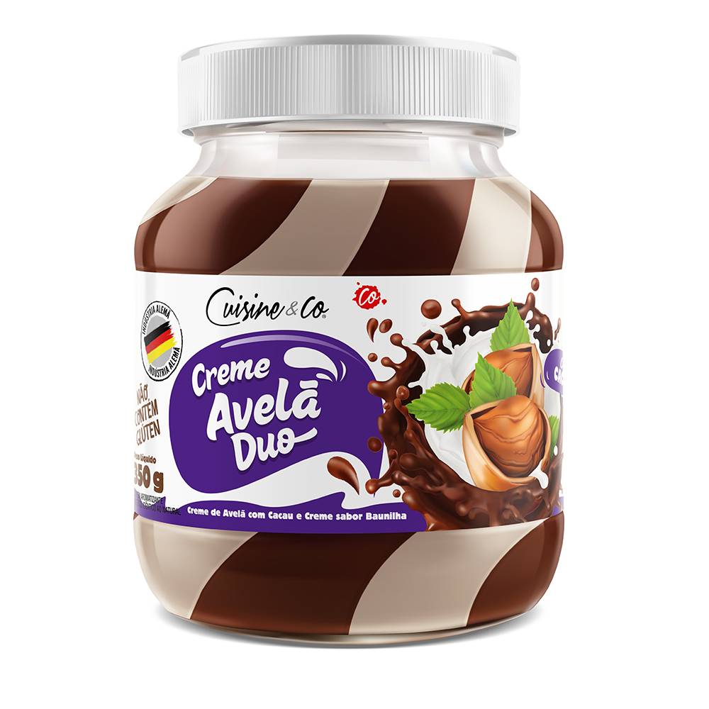 Creme de Avelã Cuisine&Co Duo Vidro 350g | Prezunic