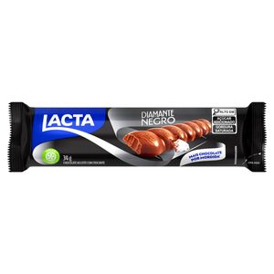 Chocolate ao Leite Lacta Diamante Negro Pacote 34g