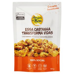 Castanha de Caju Amigos do Bem Caramelizada Pouch 100g