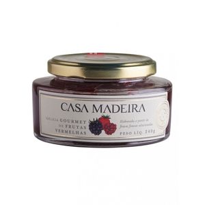 Geleia Casa Madeira Frutas Vermelhas 240g