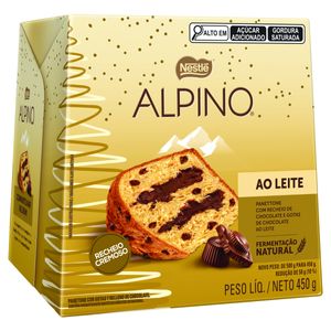 Panettone Alpino ao Leite 450g