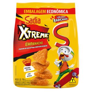 Empanado de Frango Sadia Xtreme Empanacho Queijo Nacho 700g