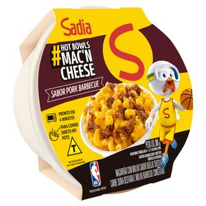 Macn Cheese Pork Barbecue Sadia Hot Blowls Pote 300g