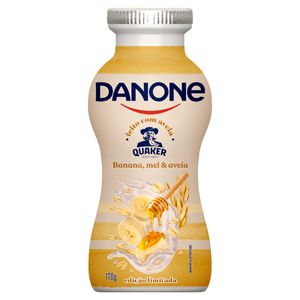 Iogurte Parcialmente Desnatado Danone Banana, Mel & Aveia 170g