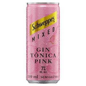 Gin Tônica Schweppes Amora Lata 269ml