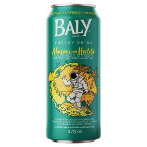 Energético Baly Abacaxi c/ Hortelã das Galáxias Lata 473ml