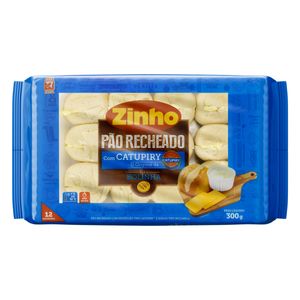 Pão Bolinha Zinho Recheio Requeijão Catupiry p/ Air Fry 300g