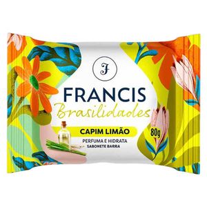 Sabonete em Barra Francis Brasilidades Capim-Limão Flow Pack 80g