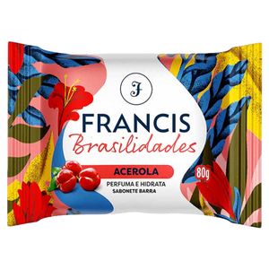 Sabonete em Barra Francis Brasilidades Acerola Flow Pack 80g