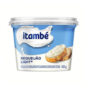 Requeijão Cremoso Itambé Light Pote 400g