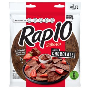 Pão Tortilha Rap10 Chocolate 198g