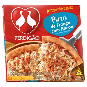 Pizza Perdigão Frango c/ Bacon e Creme de Requeijão Congelada 460g