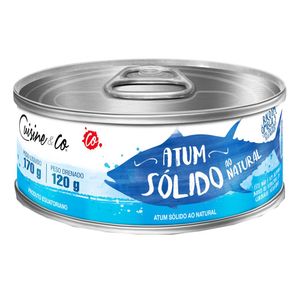 Atum Sólido em Água Cuisine&Co Lata 120g