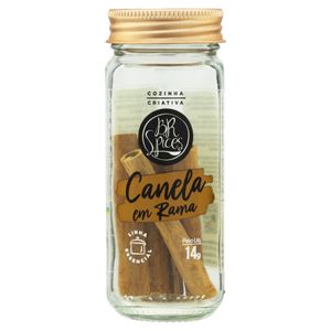 Canela em Rama BR Spices Essencial Vidro c/ Tampa Dosadora 14g