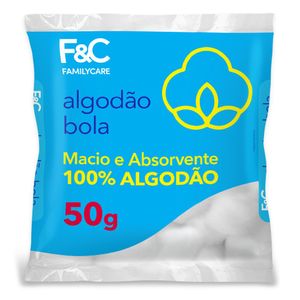 Algodão em Bola Family Care 50g