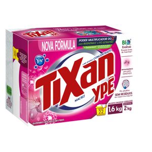 Lava Roupas em Pó Tixan Ypê Maciez 1,6Kg
