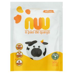 Pão de Queijo Nuu sem Glúten Médio Congelado 300g