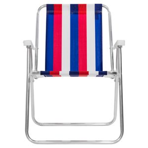 Cadeira de Praia Mor Alumínio Alta
