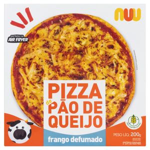 PIZZA DE PÃO DE QUEIJO NUU BROTINHO FRANGO DEFUMADO 200g