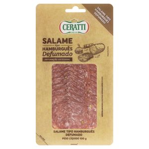 Salame Ceratti Hamburguês Defumado Fatiado 100g