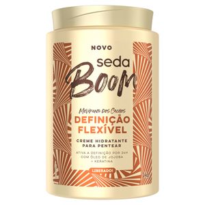 Creme p/ Pentear Seda Boom Hidratante Definição Flexível 1Kg