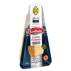 Queijo Grana Padano Galbani Fracionado 125g