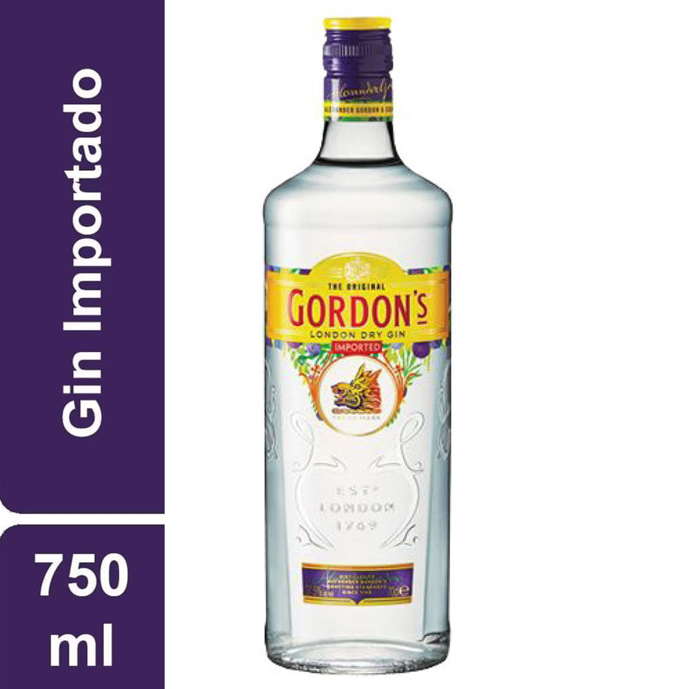 Gin Gordons London Dry 750ml | Prezunic
