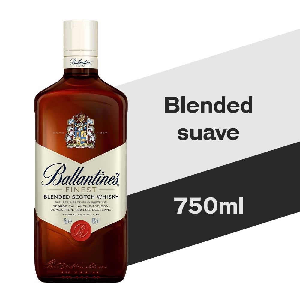 Whisky Ballantines Finest Blended Escocês 750ml | Prezunic