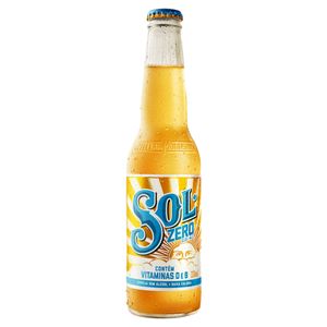 CERVEJA SOL PILSEN ZERO ÁLCOOL LONG NECK 330ml