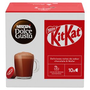 Chococino em Cápsula Nescafé Dolce Gusto Kitkat Caixa 170g c/ 10 Unid