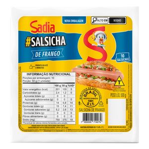 Salsicha de Frango Sadia Light 500g