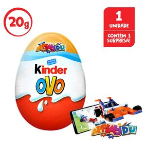 Chocolate Kinder Ovo Meninos Azul 20g