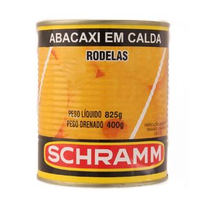 Abacaxi em Calda Schramm Rodelas 400g