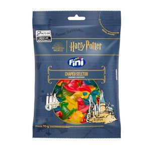 Bala Gelatina Fini Harry Potter Chapéu Seletor 70g