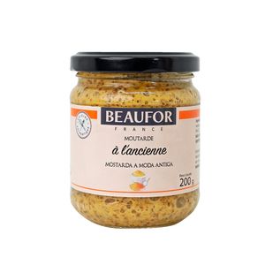 Mostarda Amarela Beaufor Ancienne Vidro 200g