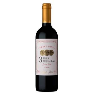 Vinho Chileno 3 Medallas Sweet Red Cabernet Sauvignon 750ml