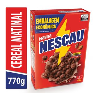 Cereal Matinal Nescau Caixa Embalagem Mais Econômica 770g